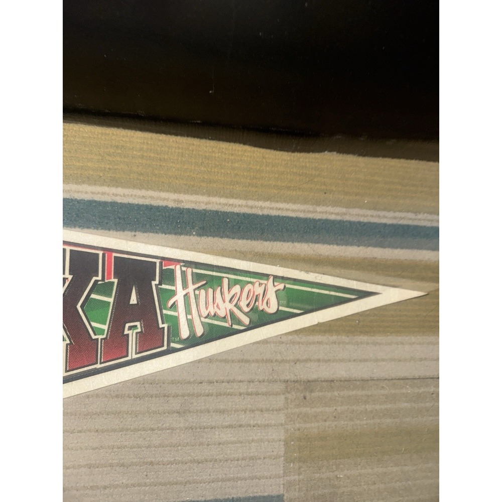 VTG 1994 Nebraska Cornhuskers National Champs Pennant WinCraft Fan Pak NCAA - Picture 5 of 7